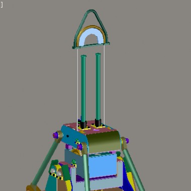 pץ grab of single rope and double pillar