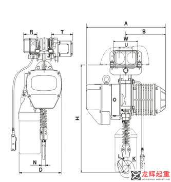 環(huán)鏈電動葫蘆-0.5噸運行式