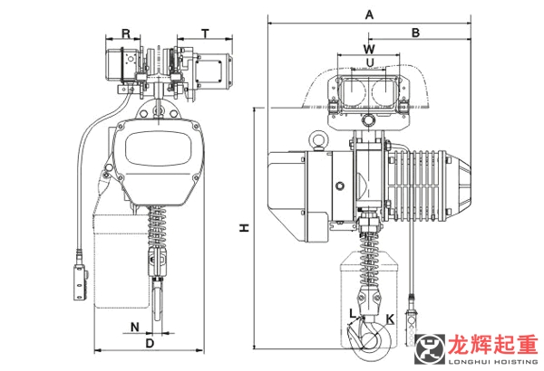 環(huán)鏈電動葫蘆-3噸運行式