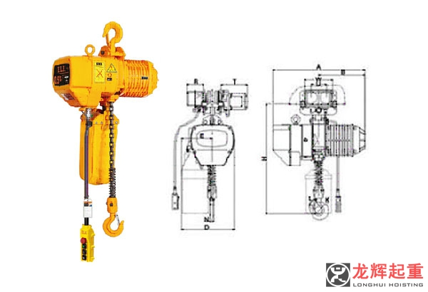 環(huán)鏈電動葫蘆-0.5噸掛鉤式