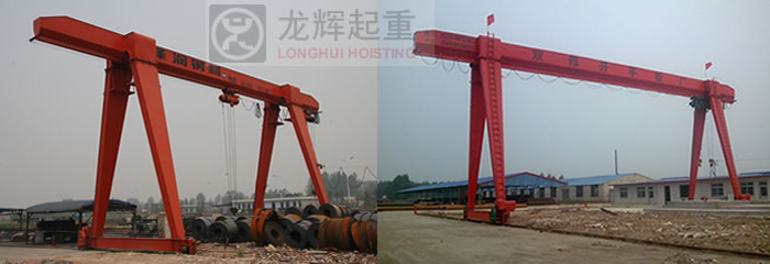 MH型 電動葫蘆單梁門式起重機(箱體式)